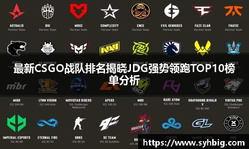 最新CSGO战队排名揭晓JDG强势领跑TOP10榜单分析